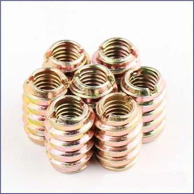 Závitové šroubové vložky pro zpracování dřeva